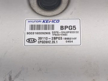 2017-2019 Kia Soul PCM Engine Control Computer ECU ECM PCU OEM P/N:39110-2BPG5 9003160092KG, GGPS-GNU6PS00C02 Fits 2017 2018 2019 OEM Used Auto Parts
