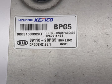 2017-2019 Kia Soul PCM Engine Control Computer ECU ECM PCU OEM P/N:9003160092KF 39110-2BPG5 Fits 2017 2018 2019 OEM Used Auto Parts