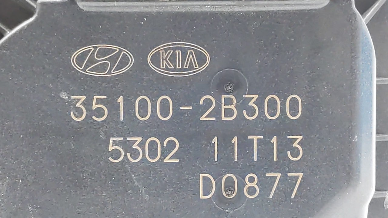 2012-2019 Kia Soul Throttle Body P/N:5302-1S02 35100-2B300 Fits Fits 2012 2013 2014 2015 2016 2017 2018 2019 OEM Used Auto P