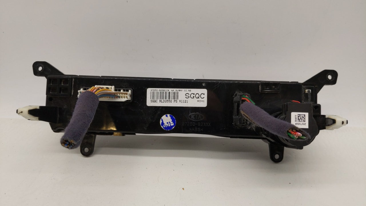 2017-2019 Kia Soul Climate Control Module Temperature AC/Heater Replacement P/N:97250-B2DQ1CA 97250-B2GQ1CA Fits OEM Used Au