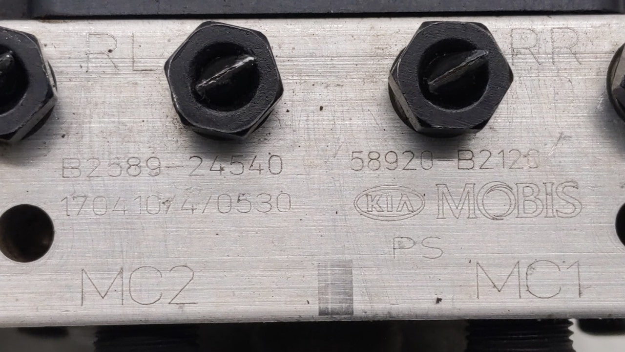 2017-2019 Kia Soul ABS Pump Control Module Replacement P/N:B2589-33540 58900-B2120, B2589-24540 Fits Fits 2017 2018 2019 OEM