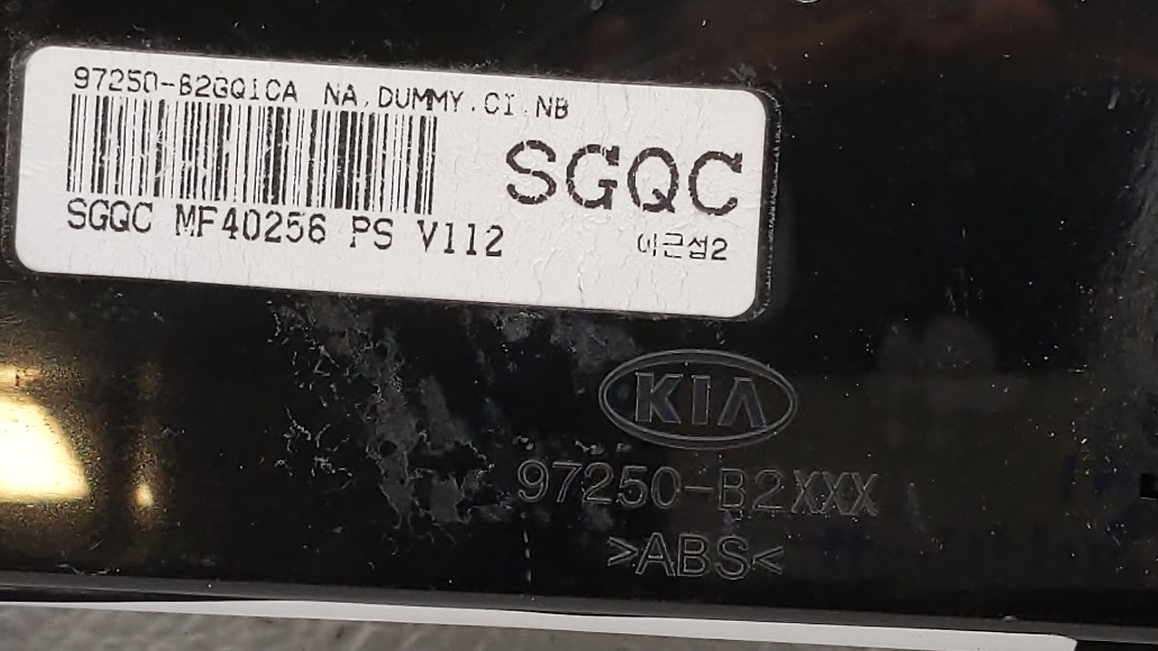 2017-2019 Kia Soul Climate Control Module Temperature AC/Heater Replacement P/N:97250-B2DQ1CA 97250-B2GQ1CA Fits OEM Used Au