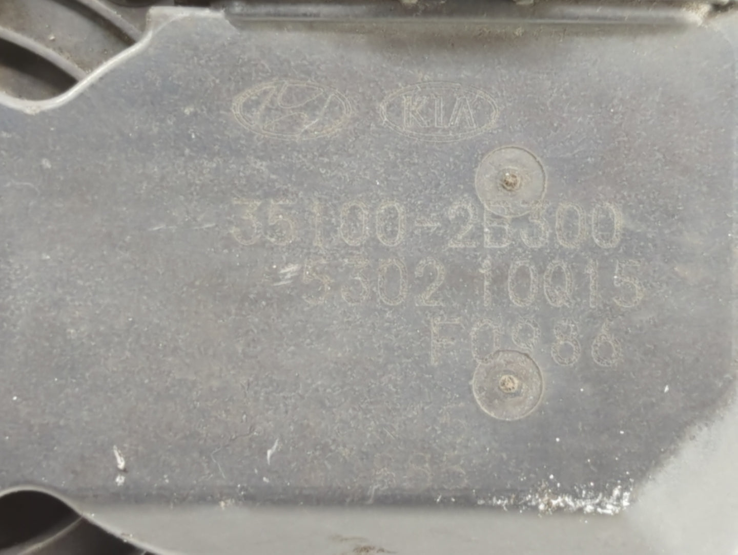 2012-2019 Kia Soul Throttle Body P/N:35100-2B310 5302-1S02, 35100-2B300 Fits Fits 2012 2013 2014 2015 2016 2017 2018 2019 OE