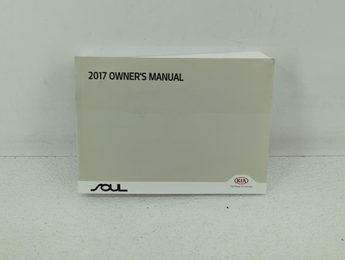 2017 Kia Soul Owners Manual Book Guide OEM Used Auto Parts - Oemusedautoparts1.com