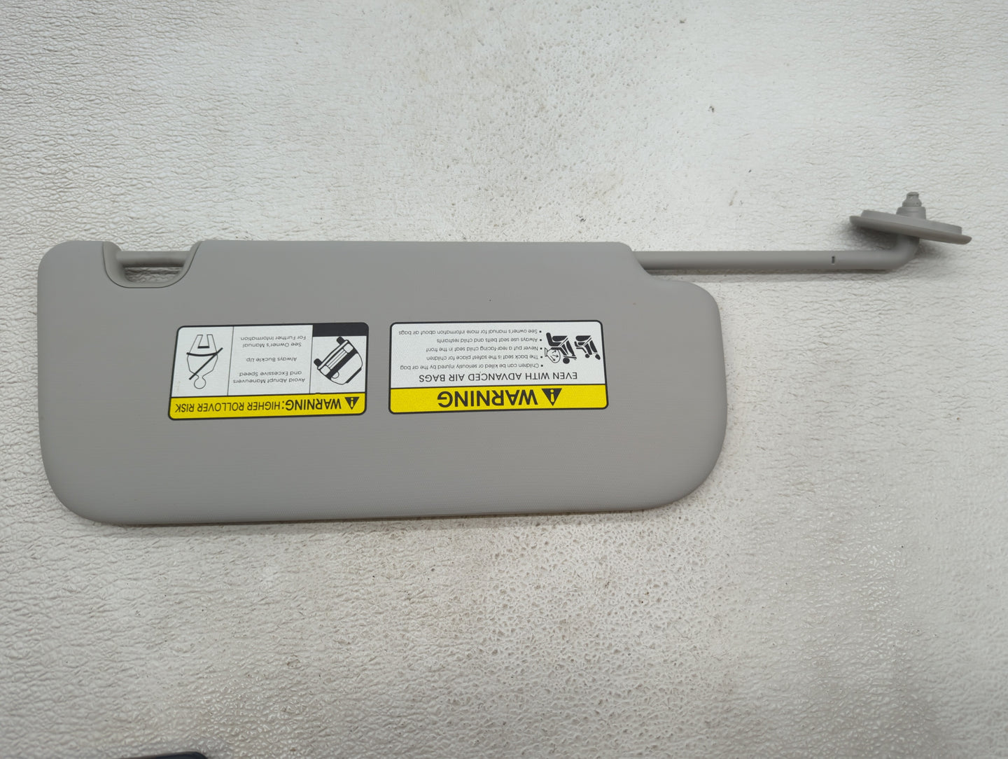 2014-2019 Kia Soul Sun Visor Shade Replacement Driver Left Mirror Fits Fits 2014 2015 2016 2017 2018 2019 OEM Used Auto Part