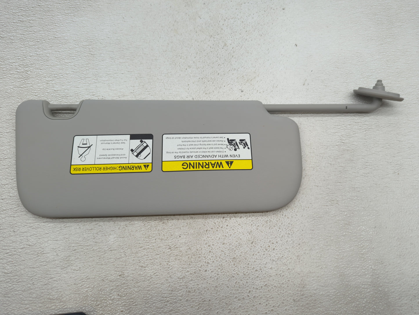 2014-2019 Kia Soul Sun Visor Shade Replacement Driver Left Mirror Fits Fits 2014 2015 2016 2017 2018 2019 OEM Used Auto Part