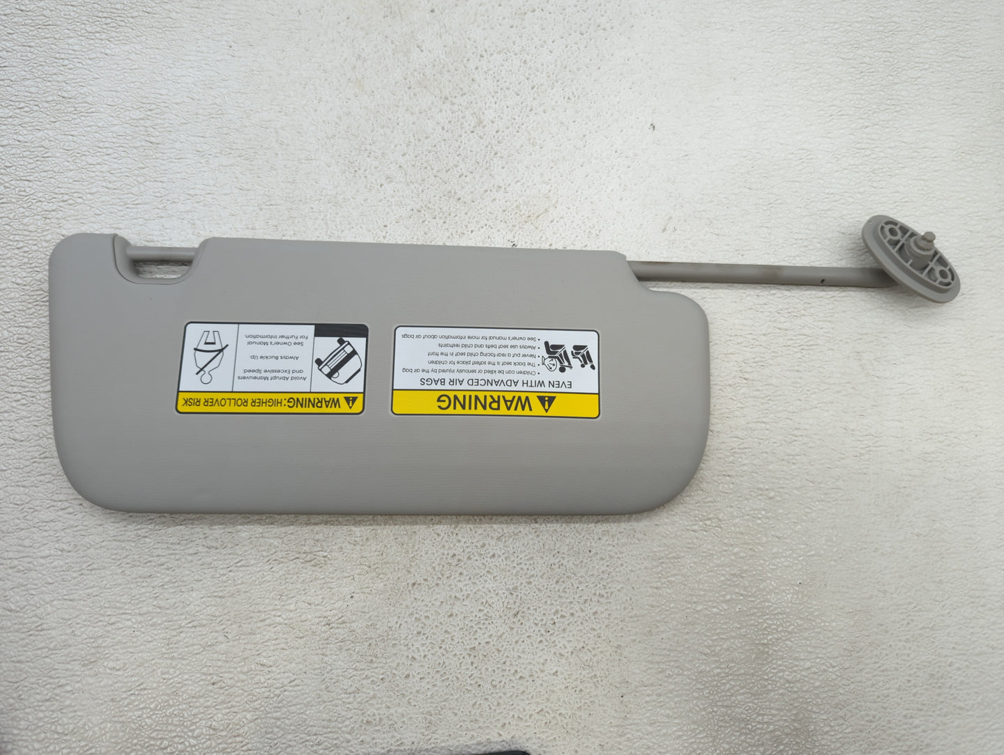 2014-2019 Kia Soul Sun Visor Shade Replacement Driver Left Mirror Fits Fits 2014 2015 2016 2017 2018 2019 OEM Used Auto Part