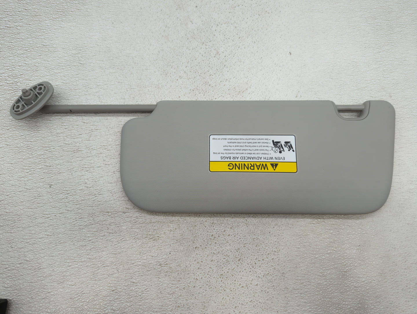 2014-2019 Kia Soul Sun Visor Shade Replacement Passenger Right Mirror Fits Fits 2014 2015 2016 2017 2018 2019 OEM Used Auto 