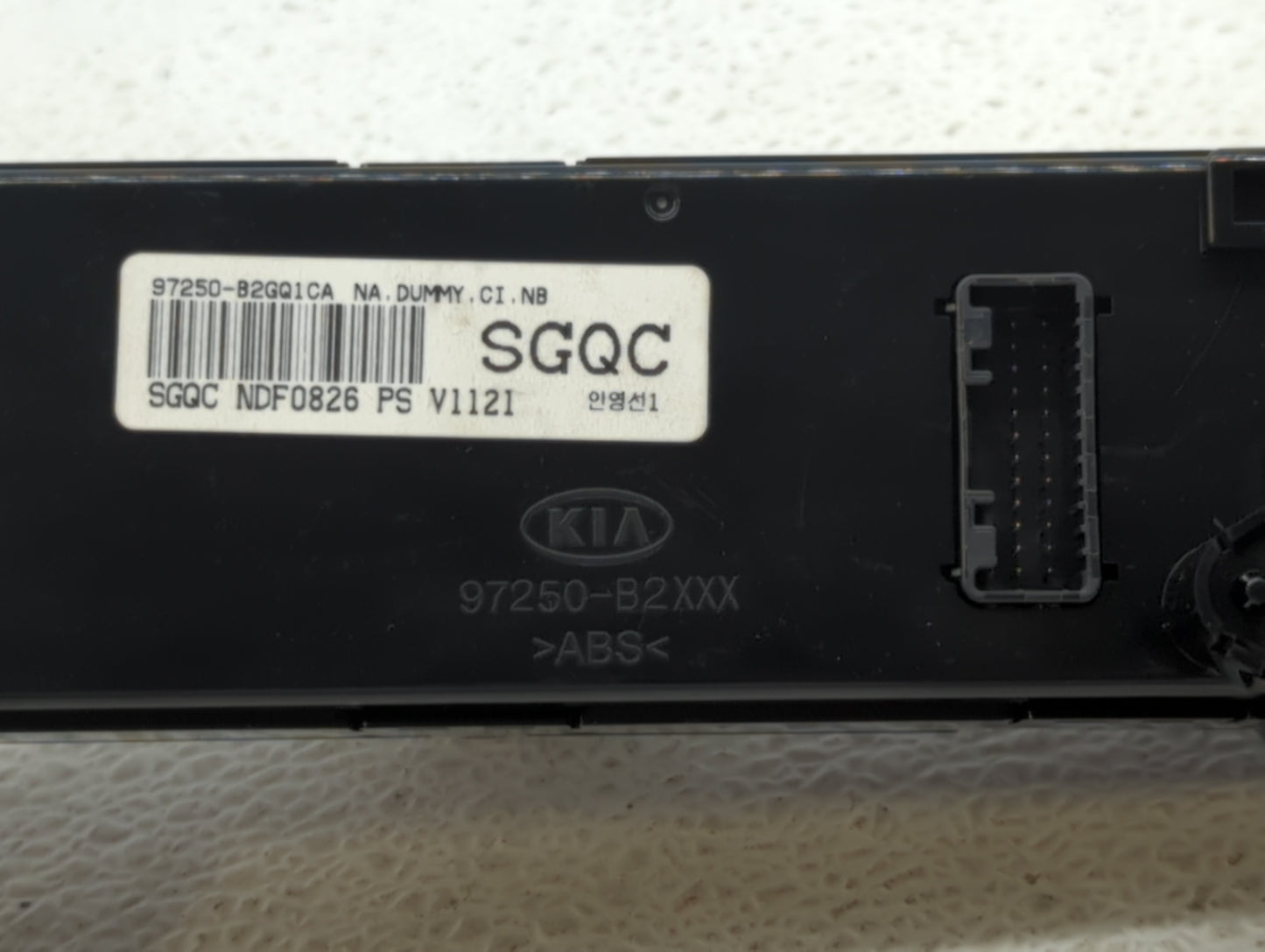 2017-2019 Kia Soul Climate Control Module Temperature AC/Heater Replacement P/N:97250-B2DQ1CA 97250-B2GQ1CA Fits OEM Used Au