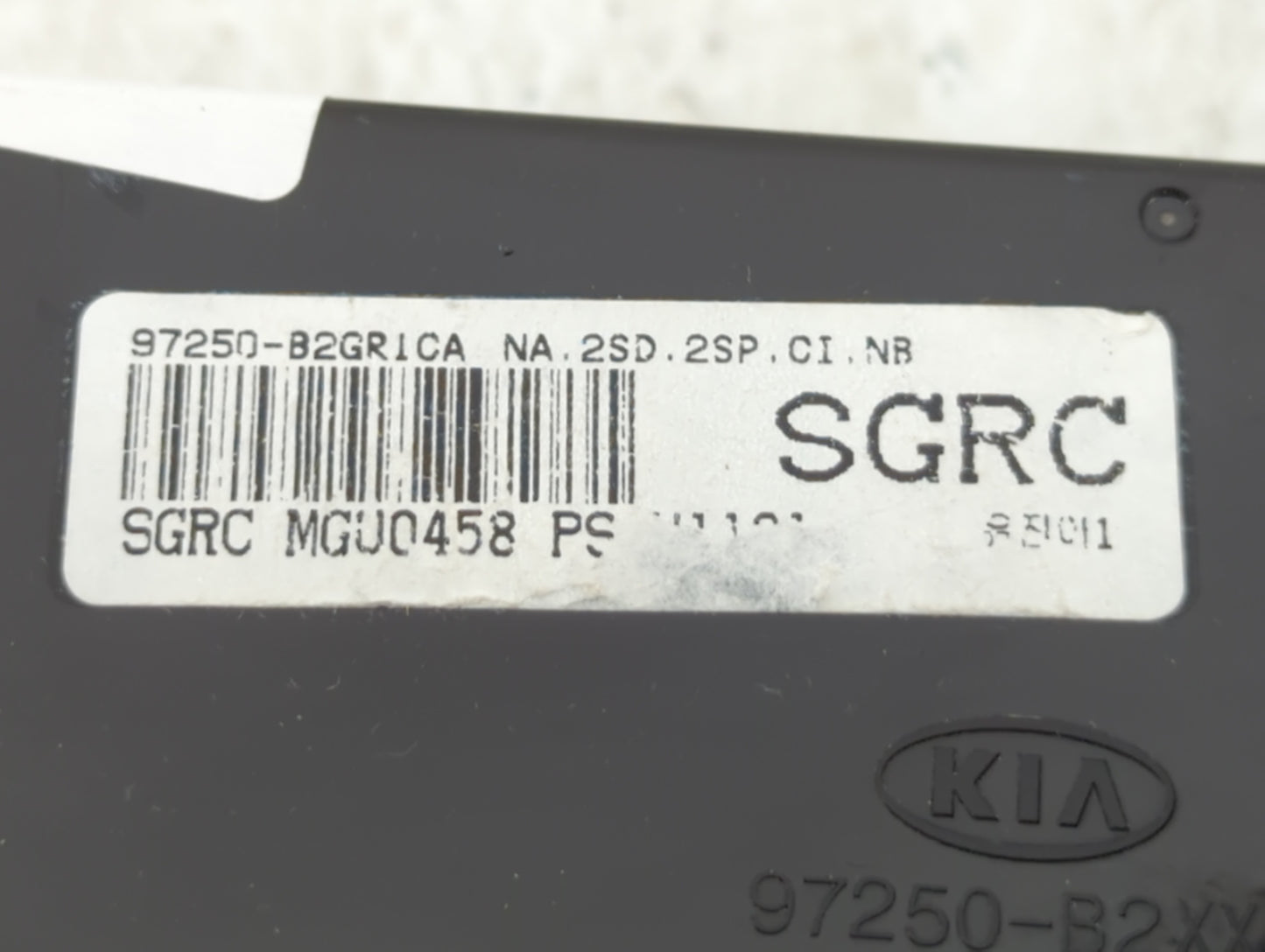 2017-2019 Kia Soul Climate Control Module Temperature AC/Heater Replacement P/N:97250-B2GR1CA Fits Fits 2017 2018 2019 OEM U