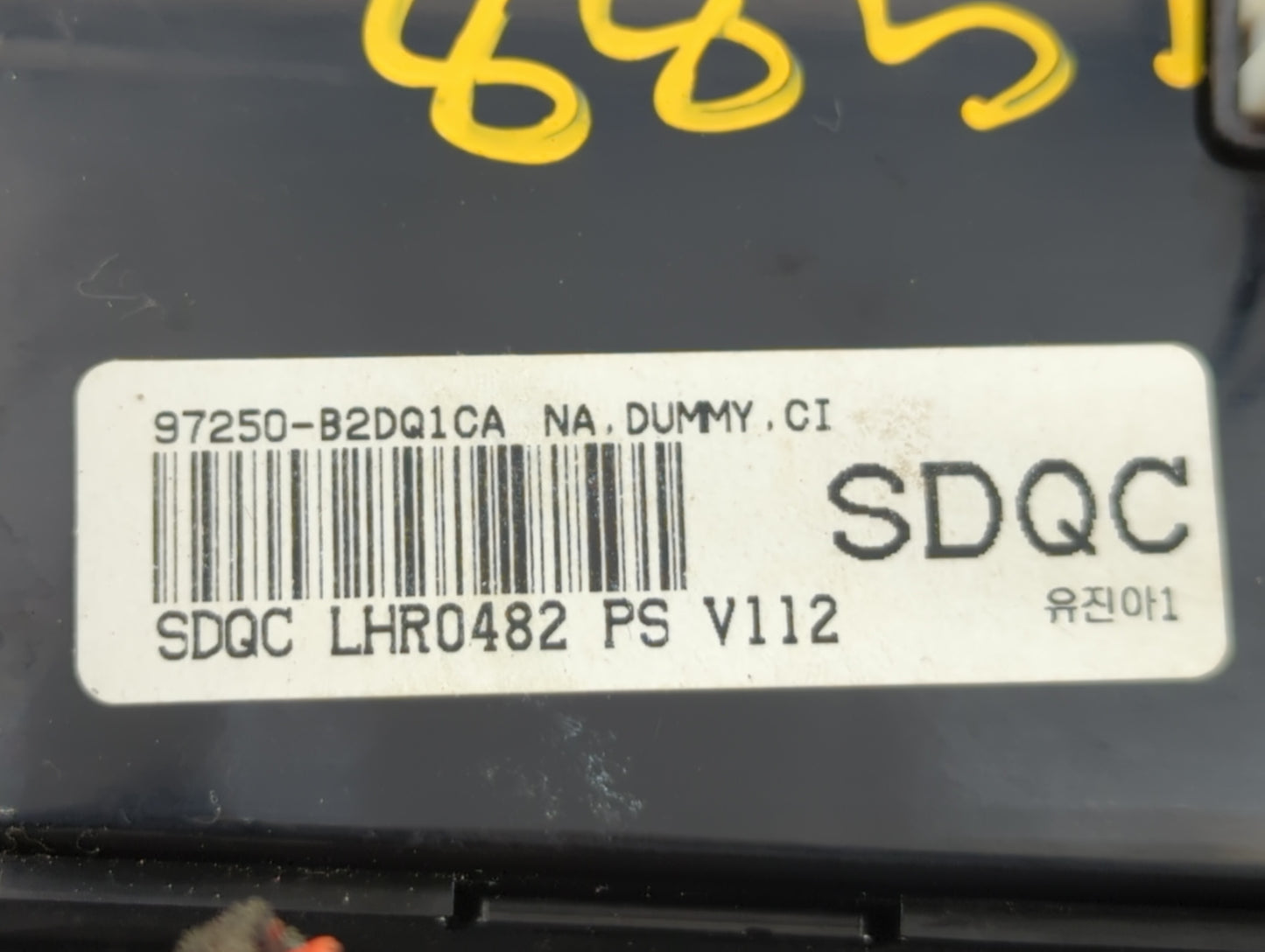 2017-2019 Kia Soul Climate Control Module Temperature AC/Heater Replacement P/N:97250-B2GQ1CA 97250-B2DQ1CA Fits OEM Used Au