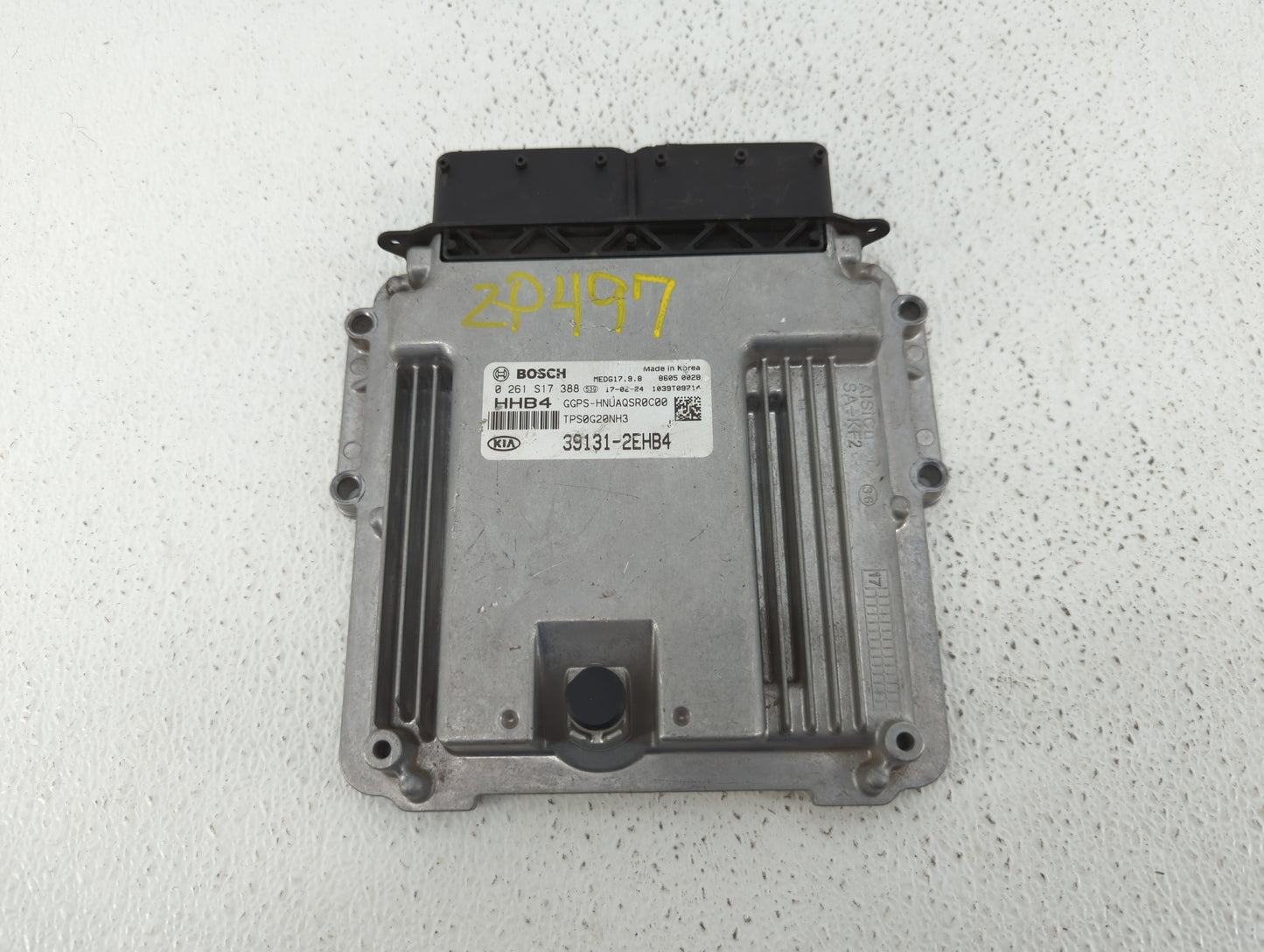 2017-2018 Kia Soul PCM Engine Control Computer ECU ECM PCU OEM P/N:39132-2EHB4 Fits Fits 2017 2018 OEM Used Auto Parts - Oem