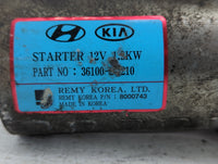 2016-2021 Kia Soul Car Starter Motor Solenoid OEM P/N:36100-2E210 36100-2E200 Fits OEM Used Auto Parts - Oemusedautoparts1.c