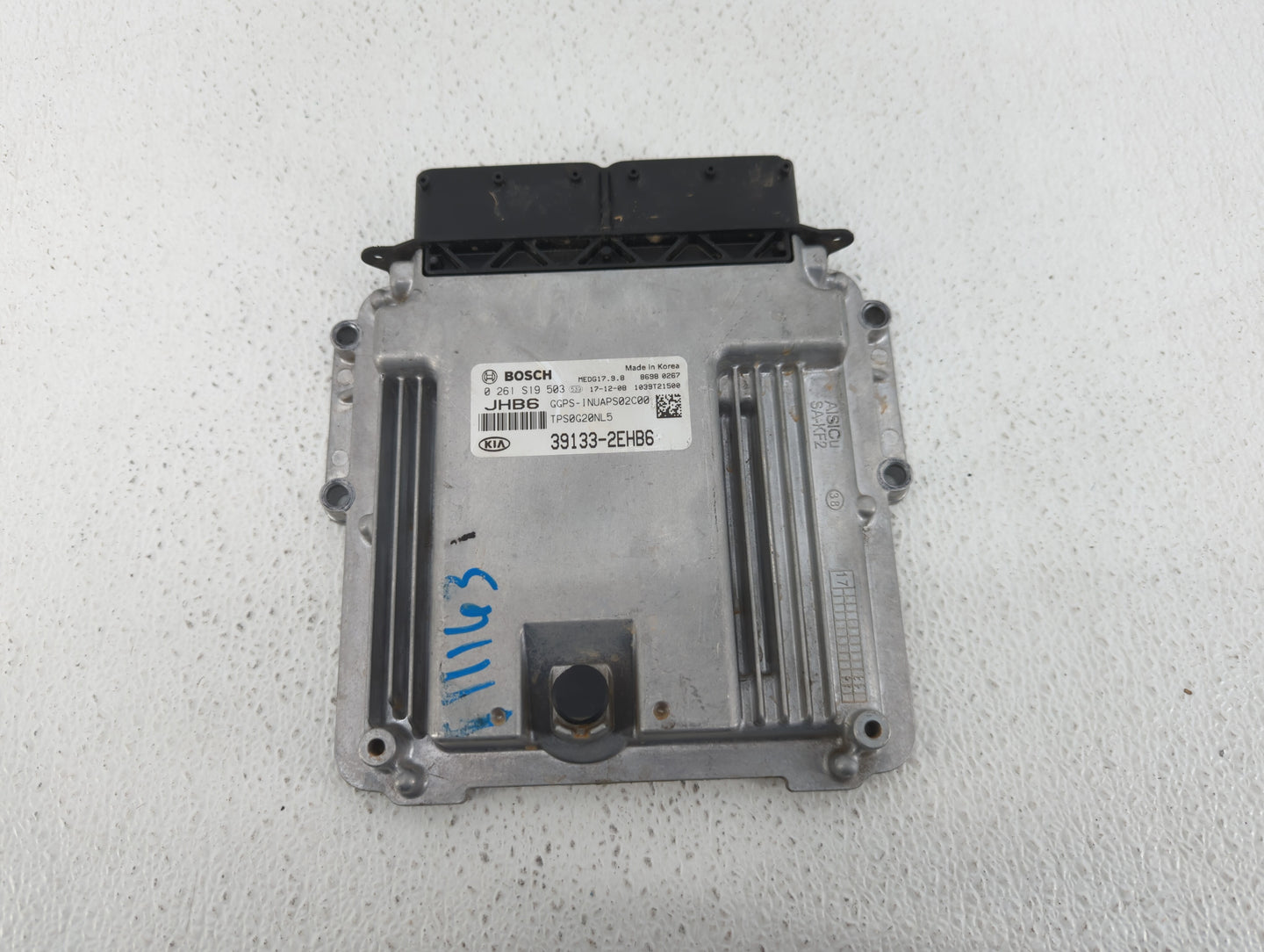 2017-2018 Kia Soul PCM Engine Control Computer ECU ECM PCU OEM P/N:39133-2EHB6 39133-2EHB7, 39132-2EHB2 Fits Fits 2017 2018 