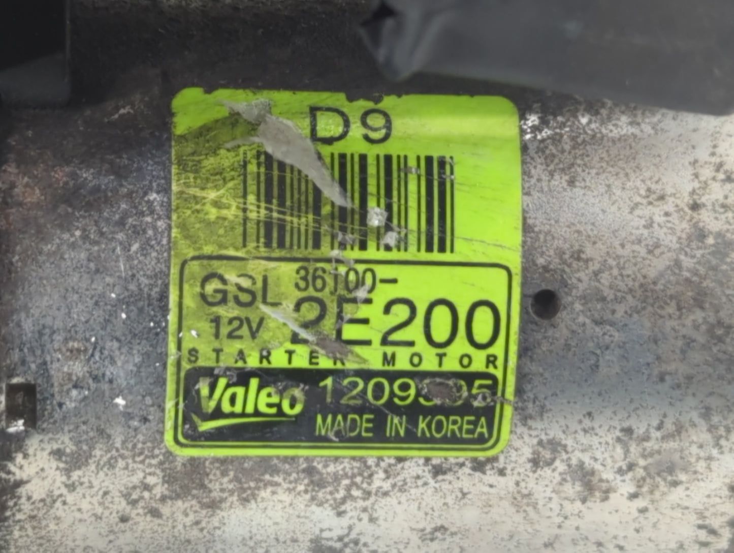 2016-2021 Kia Soul Car Starter Motor Solenoid OEM P/N:36100-2E200 Fits Fits 2013 2014 2016 2017 2018 2019 2020 2021 2022 OEM