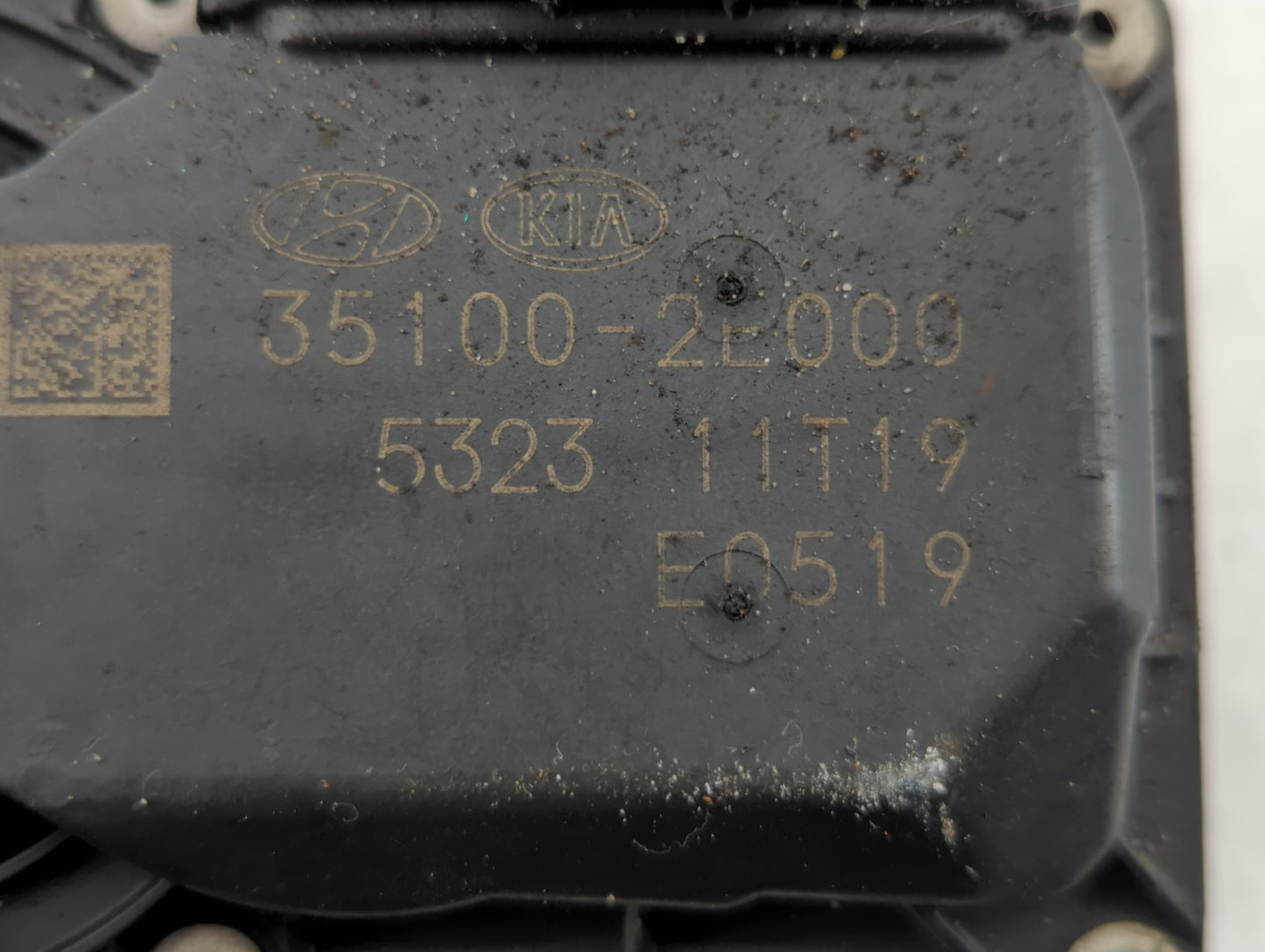 2014-2019 Kia Soul Throttle Body P/N:35100-2E000 Fits Fits 2011 2012 2013 2014 2015 2016 2017 2018 2019 2020 2021 OEM Used A