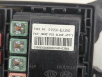 2017-2019 Kia Soul Fusebox Fuse Box Panel Relay Module P/N:91950-B2350 Fits Fits 2017 2018 2019 OEM Used Auto Parts - Oemuse