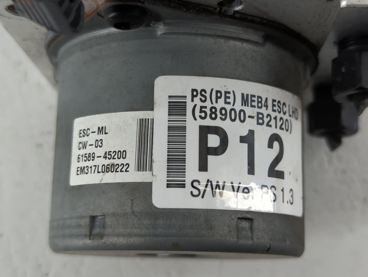 2017-2019 Kia Soul Anti-Lock Brake ABS Pump Module Actuator OEM P/N:58900-B2120 58910-F2620 Fits Fits 2017 2018 2019 OEM Use