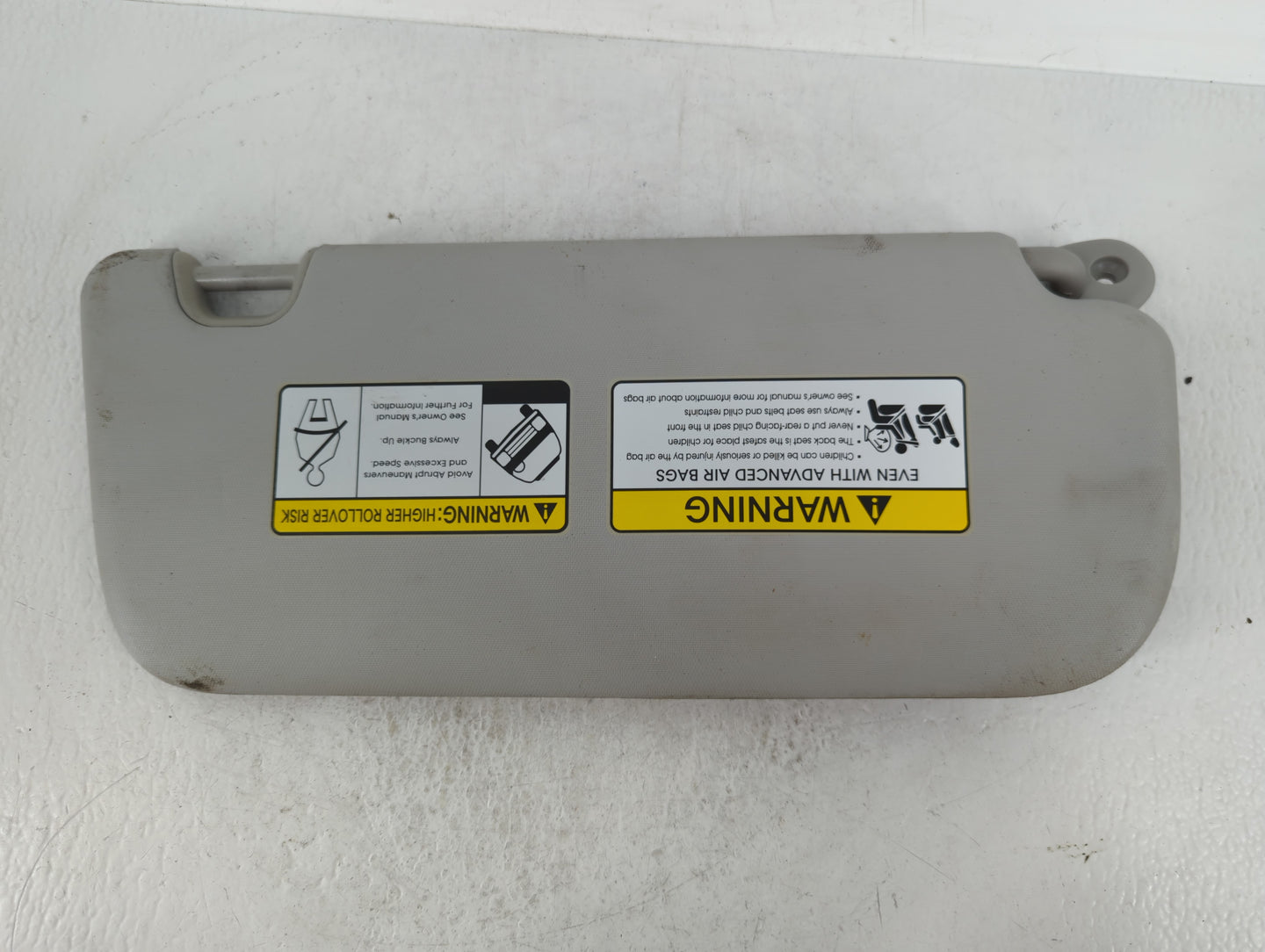 2014-2019 Kia Soul Sun Visor Shade Replacement Driver Left Mirror Fits Fits 2014 2015 2016 2017 2018 2019 OEM Used Auto Part