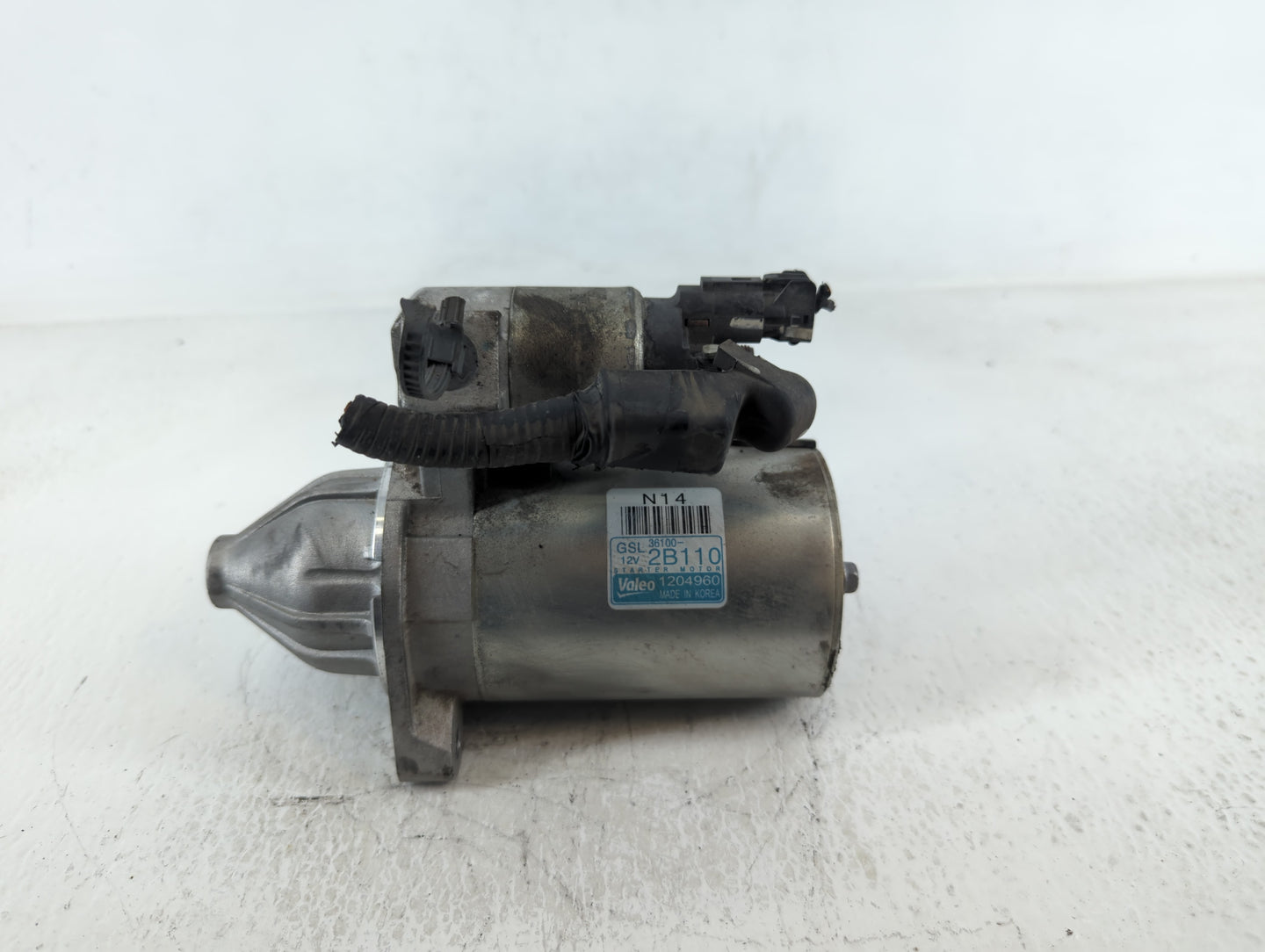 2014-2019 Kia Soul Car Starter Motor Solenoid OEM P/N:36100-2B110 Fits Fits 2014 2015 2016 2017 2018 2019 OEM Used Auto Part