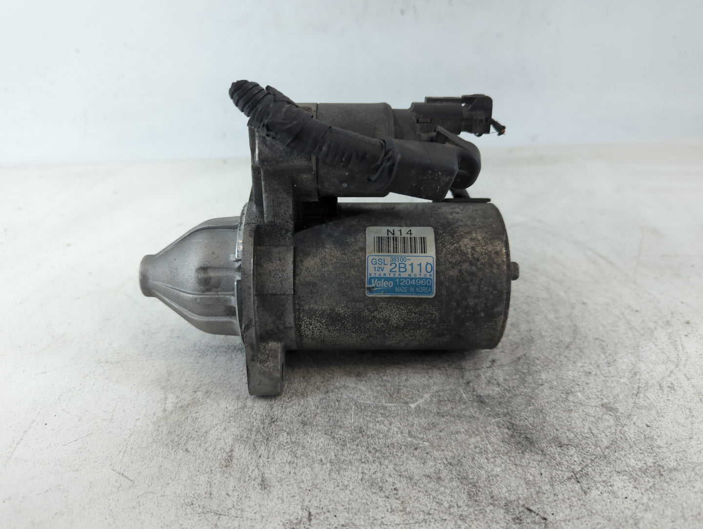 2014-2019 Kia Soul Car Starter Motor Solenoid OEM P/N:1204960 36100-2B110 Fits Fits 2014 2015 2016 2017 2018 2019 OEM Used A