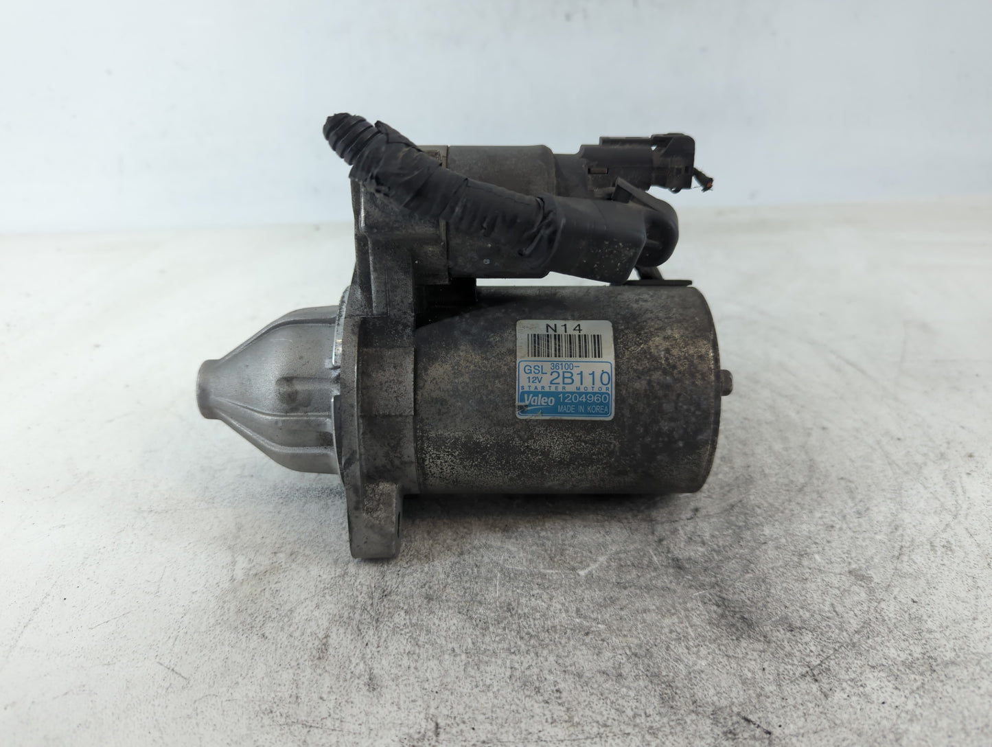 2014-2019 Kia Soul Car Starter Motor Solenoid OEM P/N:1204960 36100-2B110 Fits Fits 2014 2015 2016 2017 2018 2019 OEM Used A
