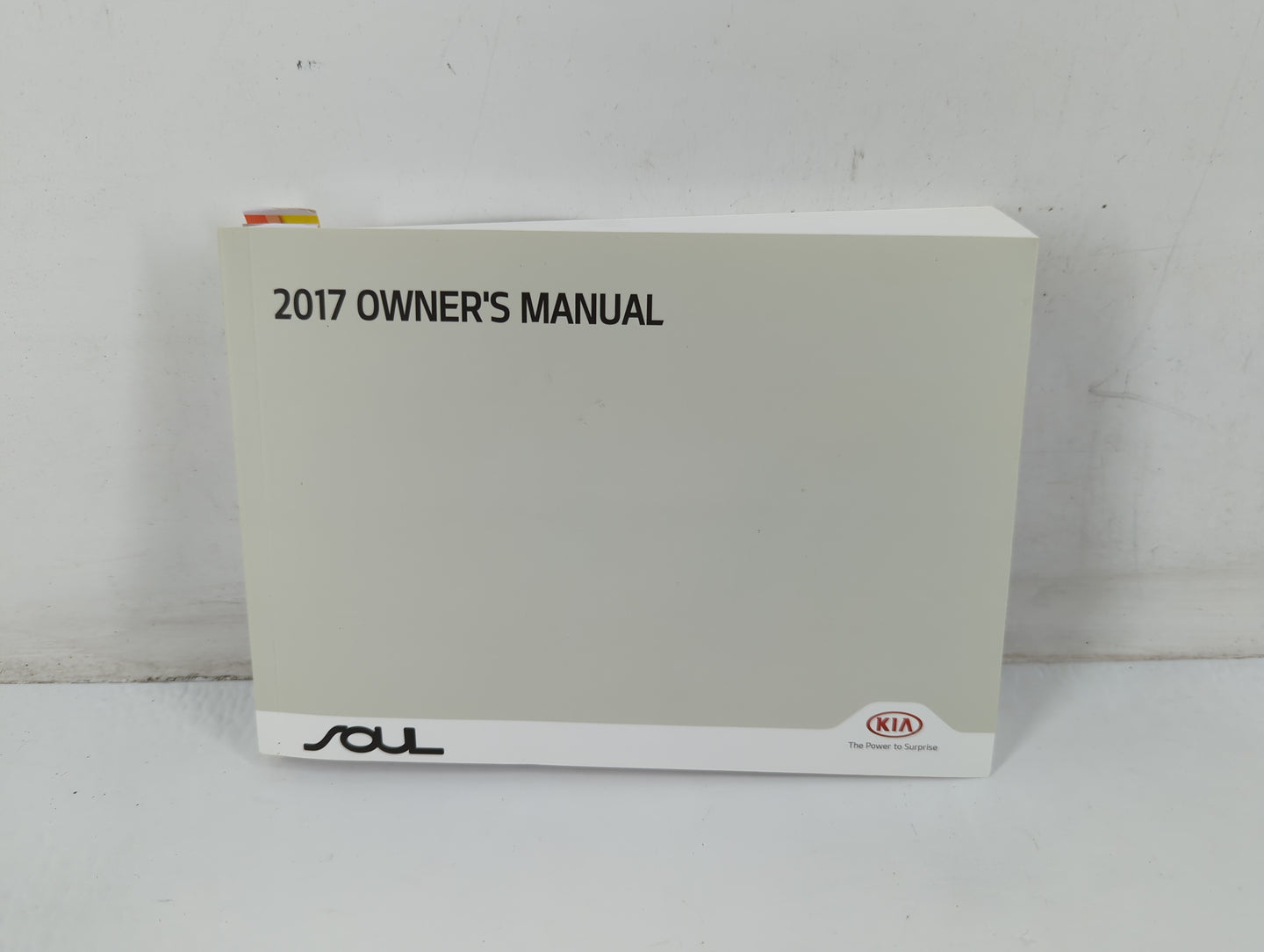 2017 Kia Soul Owners Manual Book Guide P/N:HB2O-EU6NB OEM Used Auto Parts - Oemusedautoparts1.com