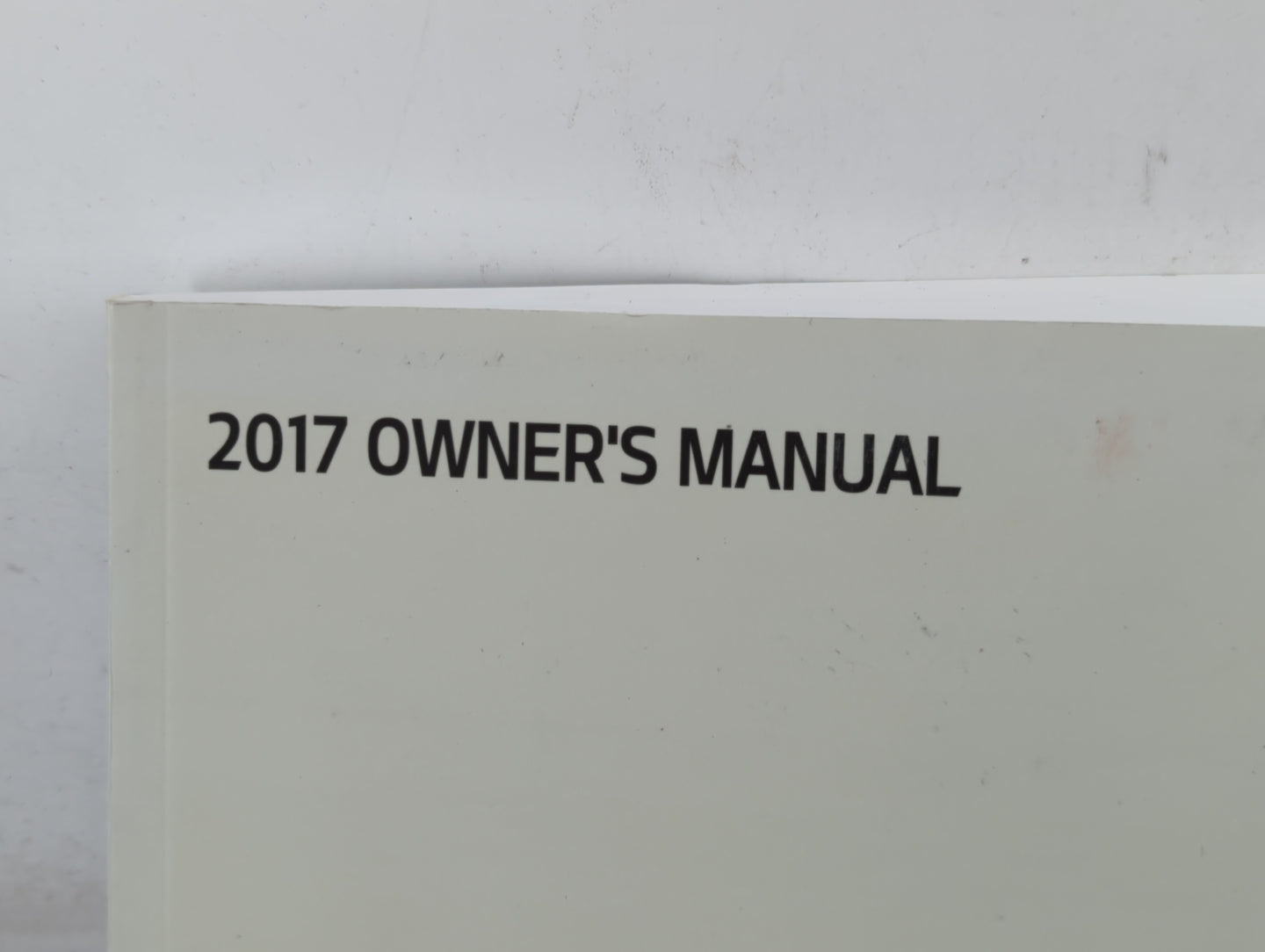 2017 Kia Soul Owners Manual Book Guide P/N:HB2O-EU6NB OEM Used Auto Parts - Oemusedautoparts1.com