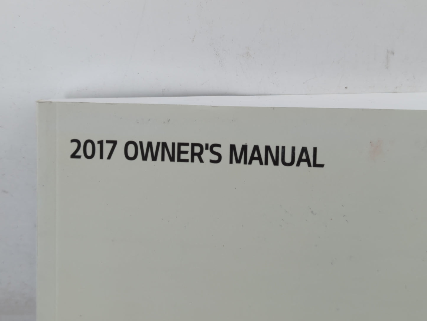 2017 Kia Soul Owners Manual Book Guide P/N:HB2O-EU6NB OEM Used Auto Parts - Oemusedautoparts1.com
