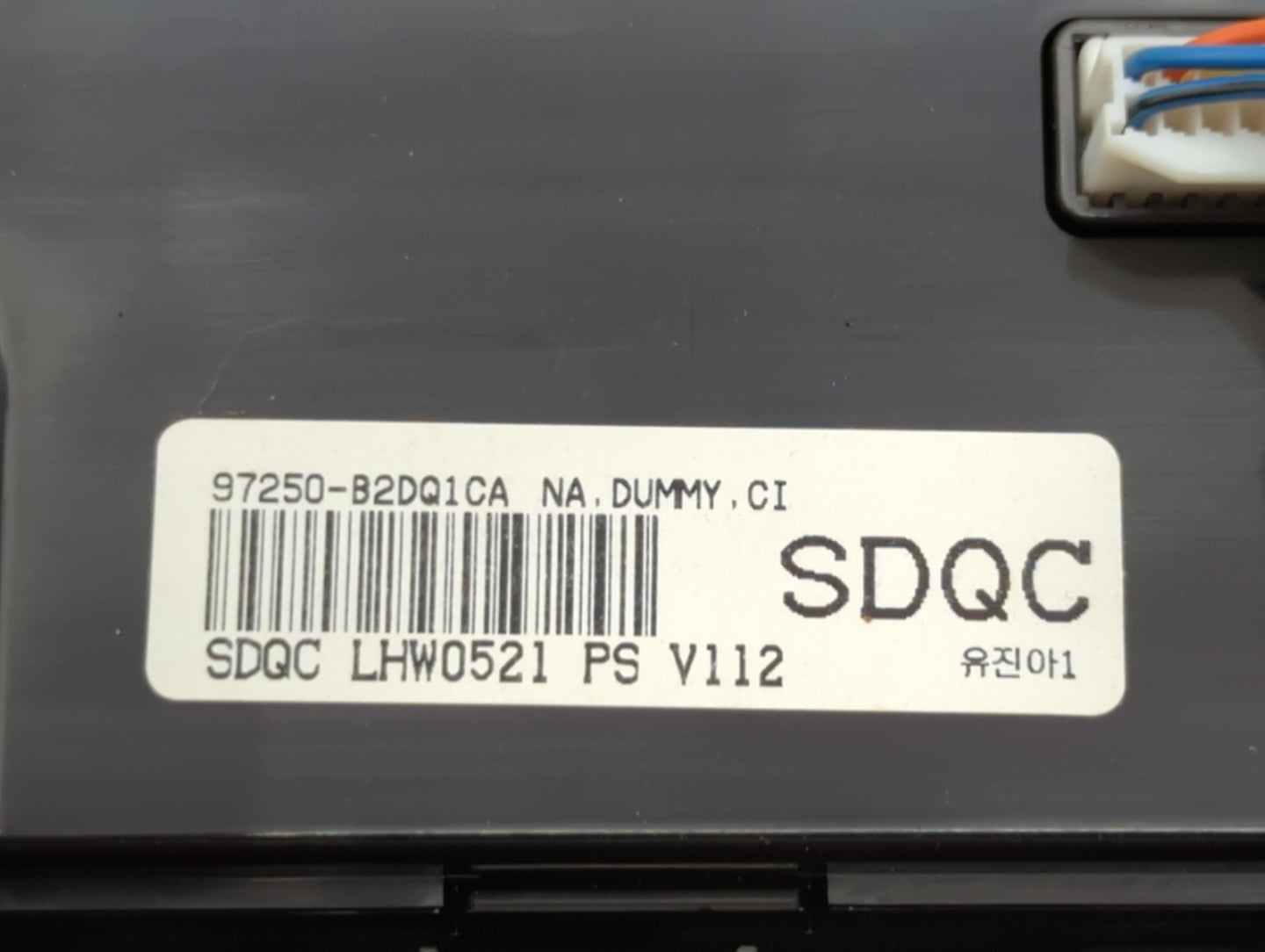 2017-2019 Kia Soul Climate Control Module Temperature AC/Heater Replacement P/N:97250-B2DQ1CA Fits Fits 2017 2018 2019 OEM U