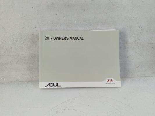 2017 Kia Soul Owners Manual Book Guide P/N:HB20 EU6DC OEM Used Auto Parts - Oemusedautoparts1.com