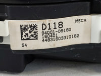 2017-2019 Kia Sportage Instrument Cluster Speedometer Gauges P/N:94001-D9180 Fits Fits 2017 2018 2019 OEM Used Auto Parts - 