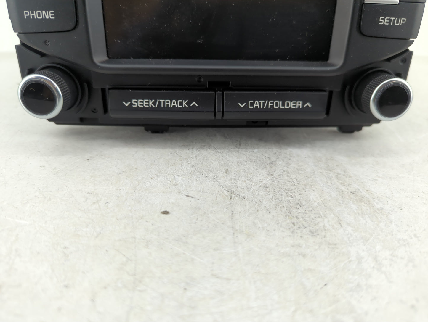 2017-2019 Kia Sportage Radio AM FM Cd Player Receiver Replacement P/N:96180-D9410WK Fits Fits 2017 2018 2019 OEM Used Auto P