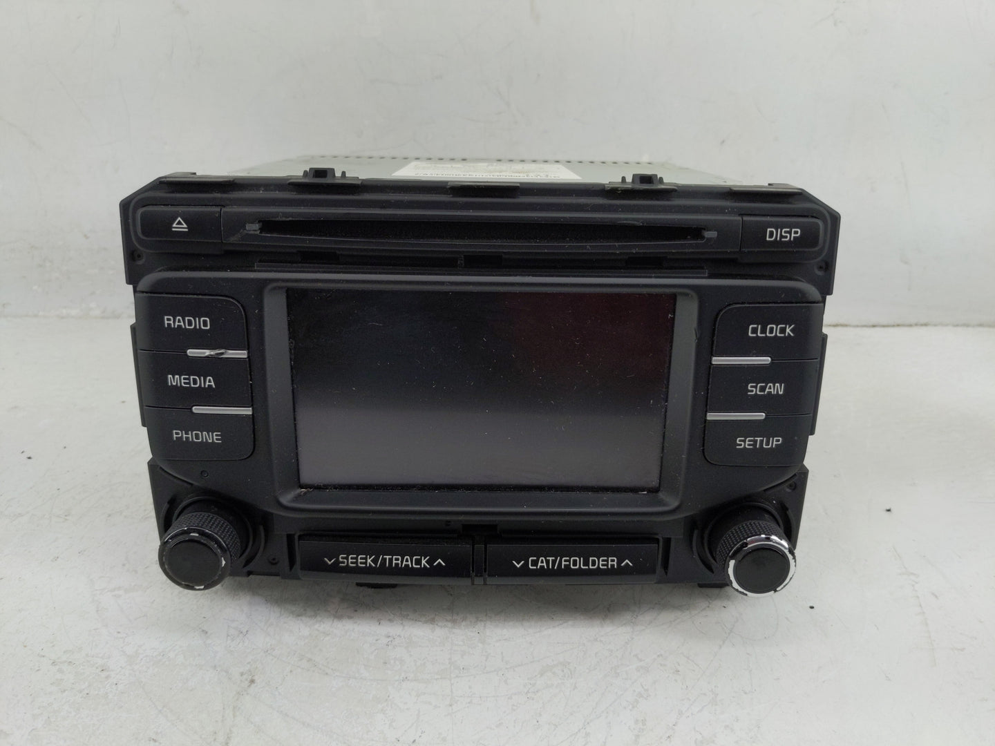 2017-2019 Kia Sportage Radio AM FM Cd Player Receiver Replacement P/N:96180-D9410WK Fits Fits 2017 2018 2019 OEM Used Auto P