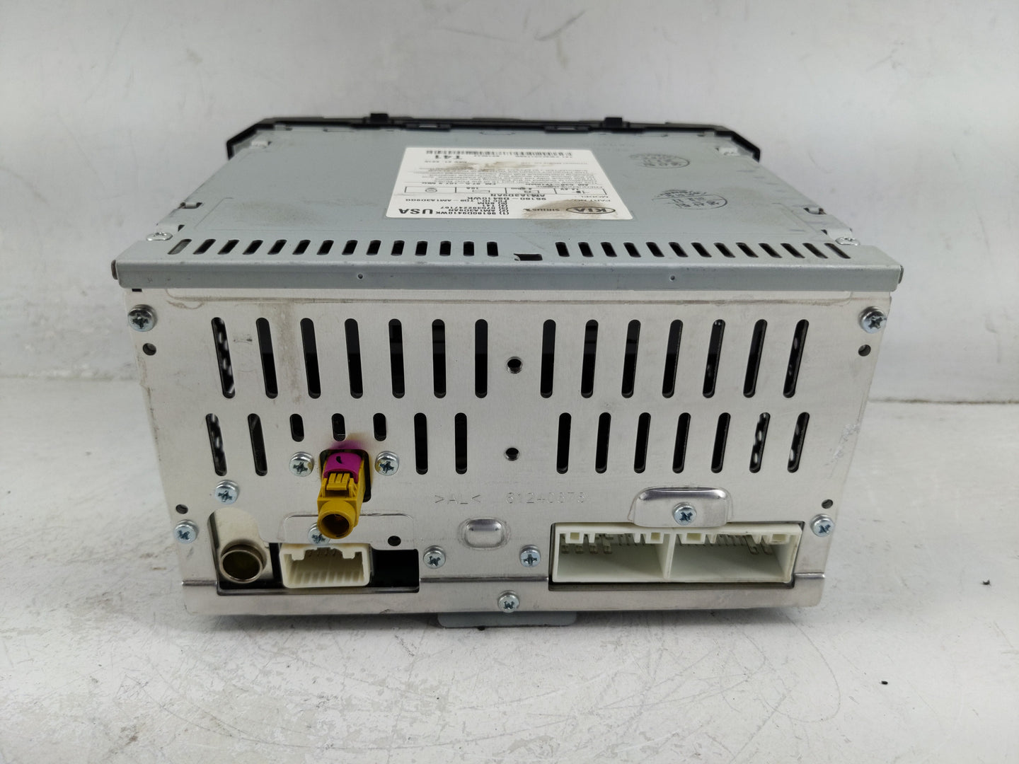 2017-2019 Kia Sportage Radio AM FM Cd Player Receiver Replacement P/N:96180-D9410WK Fits Fits 2017 2018 2019 OEM Used Auto P