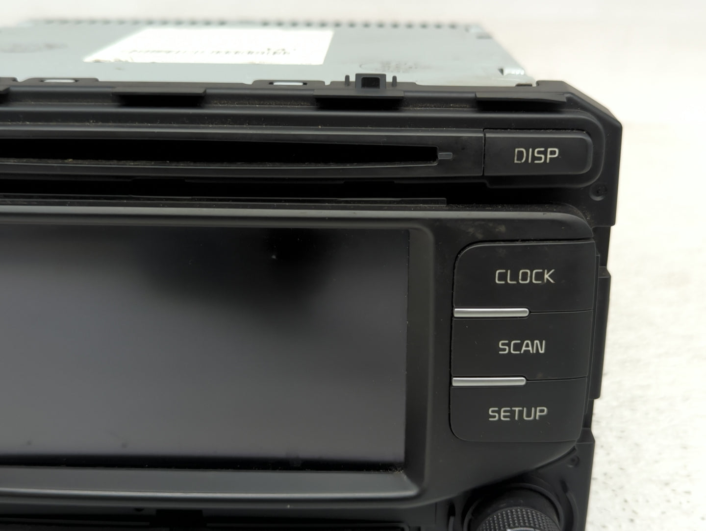 2017-2019 Kia Sportage Radio AM FM Cd Player Receiver Replacement P/N:96180-D9410WK Fits Fits 2017 2018 2019 OEM Used Auto P