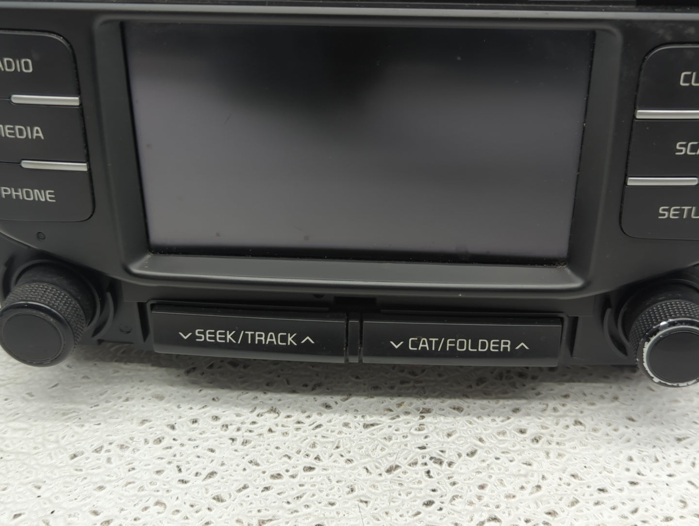 2017-2019 Kia Sportage Radio AM FM Cd Player Receiver Replacement P/N:96180-D9410WK Fits Fits 2017 2018 2019 OEM Used Auto P