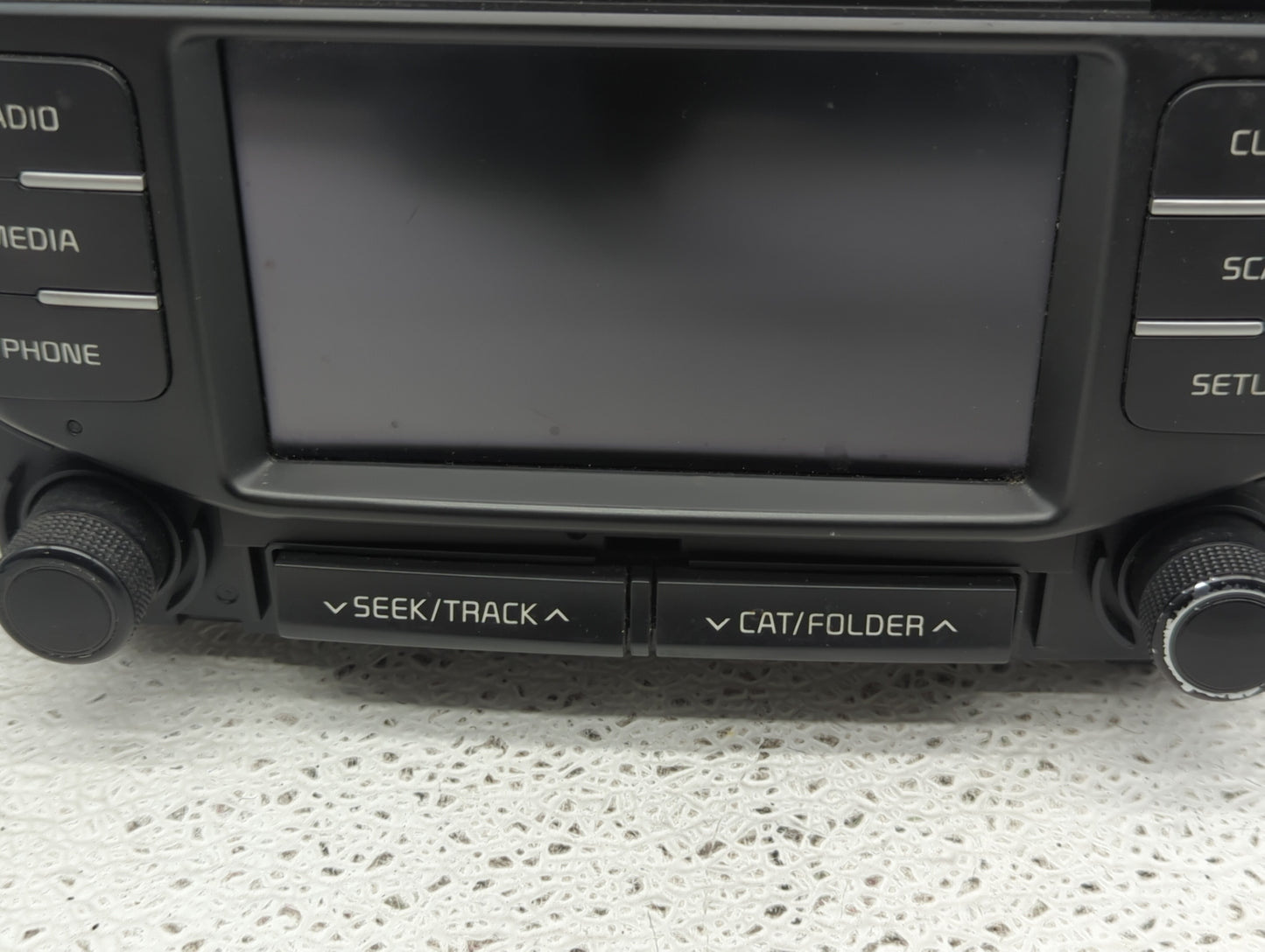 2017-2019 Kia Sportage Radio AM FM Cd Player Receiver Replacement P/N:96180-D9410WK Fits Fits 2017 2018 2019 OEM Used Auto P