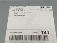 2017-2019 Kia Sportage Radio AM FM Cd Player Receiver Replacement P/N:96180-D9410WK Fits Fits 2017 2018 2019 OEM Used Auto P