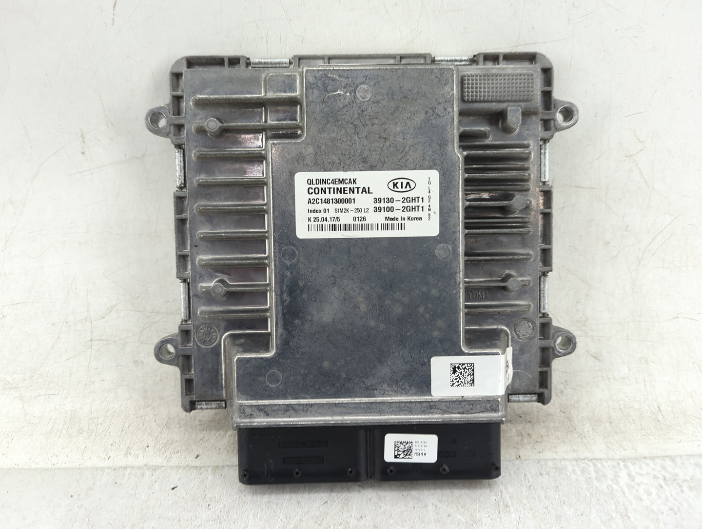 2017-2019 Kia Sportage PCM Engine Control Computer ECU ECM PCU OEM P/N:39130-2GHT1 Fits Fits 2017 2018 2019 OEM Used Auto Pa