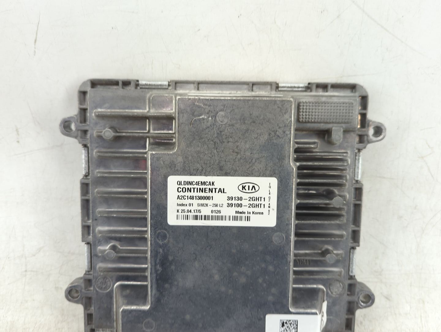 2017-2019 Kia Sportage PCM Engine Control Computer ECU ECM PCU OEM P/N:39130-2GHT1 Fits Fits 2017 2018 2019 OEM Used Auto Pa