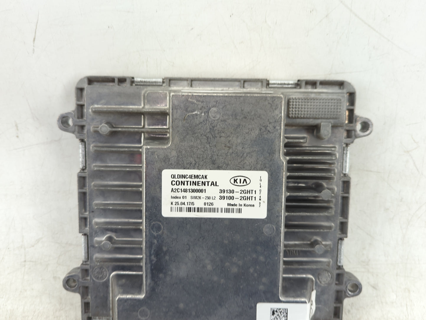 2017-2019 Kia Sportage PCM Engine Control Computer ECU ECM PCU OEM P/N:39130-2GHT1 Fits Fits 2017 2018 2019 OEM Used Auto Pa