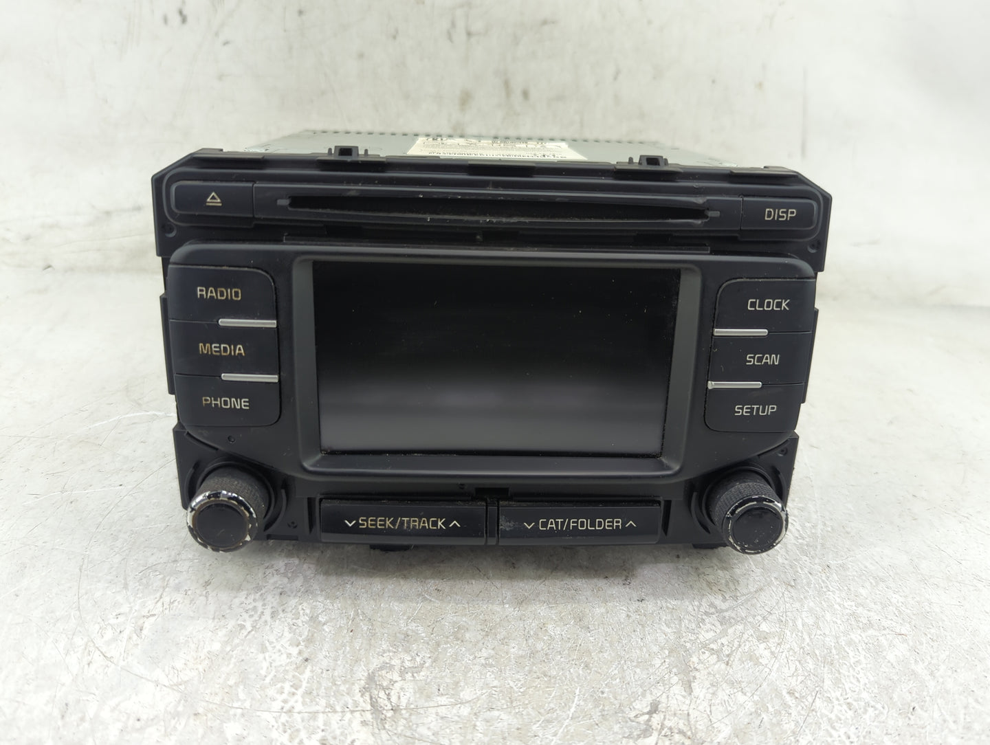 2017-2019 Kia Sportage Radio AM FM Cd Player Receiver Replacement P/N:961880-D9410WK Fits Fits 2017 2018 2019 OEM Used Auto 