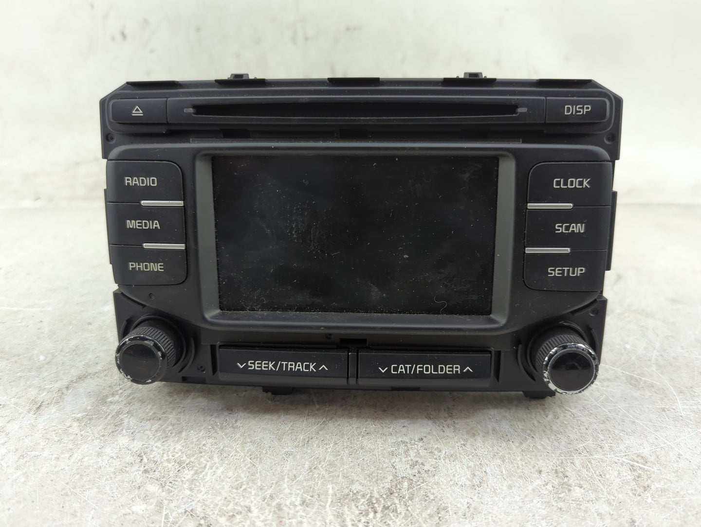 2017-2019 Kia Sportage Radio AM FM Cd Player Receiver Replacement P/N:96180-D9410WK AM1A3DBAN Fits Fits 2017 2018 2019 OEM U