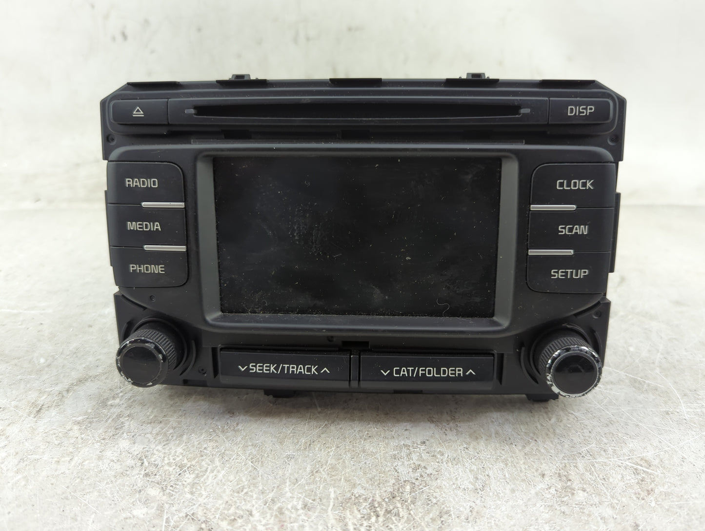 2017-2019 Kia Sportage Radio AM FM Cd Player Receiver Replacement P/N:96180-D9410WK AM1A3DBAN Fits Fits 2017 2018 2019 OEM U