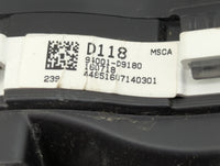 2017-2019 Kia Sportage Instrument Cluster Speedometer Gauges P/N:94001-D9180 Miles: Fits Fits 2017 2018 2019 OEM Used Auto P