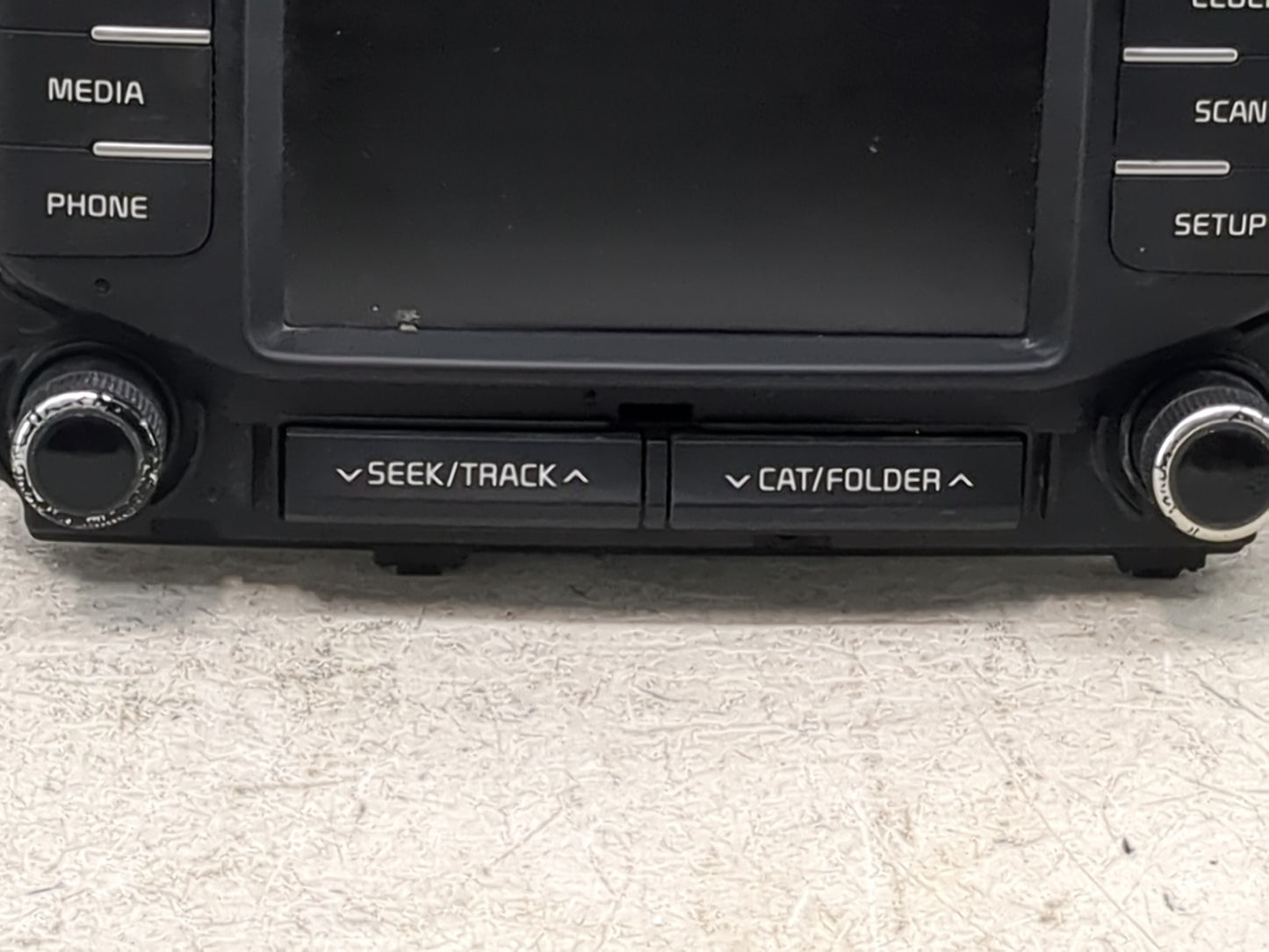 2017-2019 Kia Sportage Radio AM FM Cd Player Receiver Replacement P/N:96180-D9410WK AM1A3D9AN Fits Fits 2017 2018 2019 OEM U