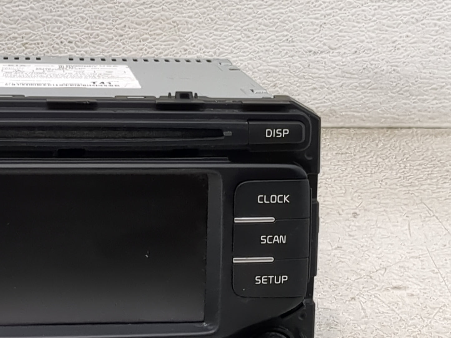 2017-2019 Kia Sportage Radio AM FM Cd Player Receiver Replacement P/N:96180-D9410WK AM1A3D9AN Fits Fits 2017 2018 2019 OEM U