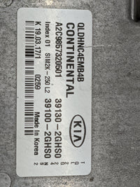 2017-2019 Kia Sportage PCM Engine Control Computer ECU ECM PCU OEM P/N:39130-2GHS0 39100-2GHS0 Fits Fits 2017 2018 2019 OEM 