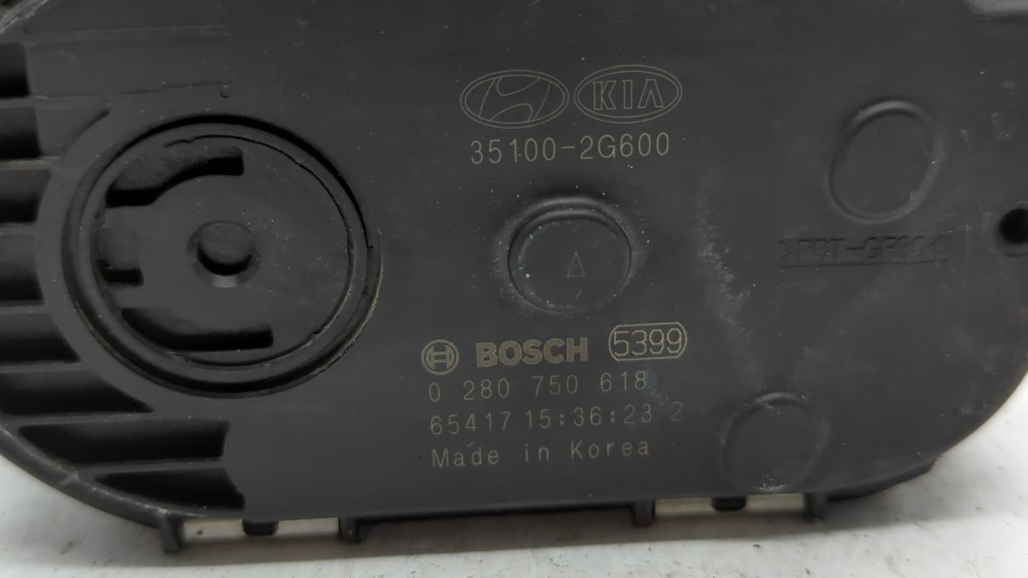 2017-2019 Kia Sportage Throttle Body P/N:35100-2G600 Fits Fits 2015 2016 2017 2018 2019 OEM Used Auto Parts - Oemusedautopar
